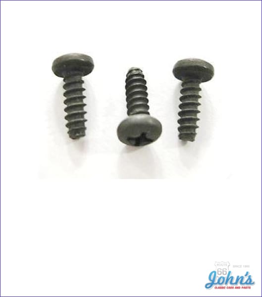 Dash Ashtray Bracket Mounting Hardware Kit 3pc for Camaro Chevy II / John's Classic Cars and