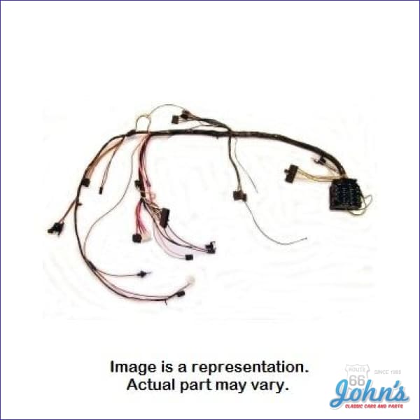 Dash Harness, with Warning Lights. With Seat Belt Warning Light. for