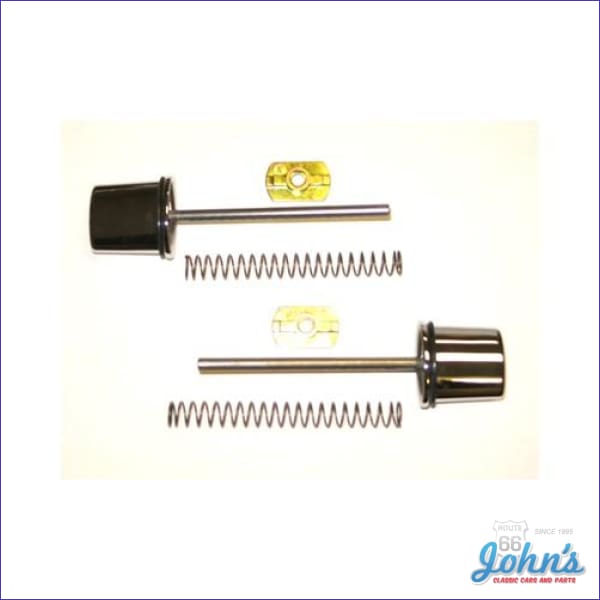 Button Kit, 1964-1972 Chevelle El Camino Door Handle Push - Super