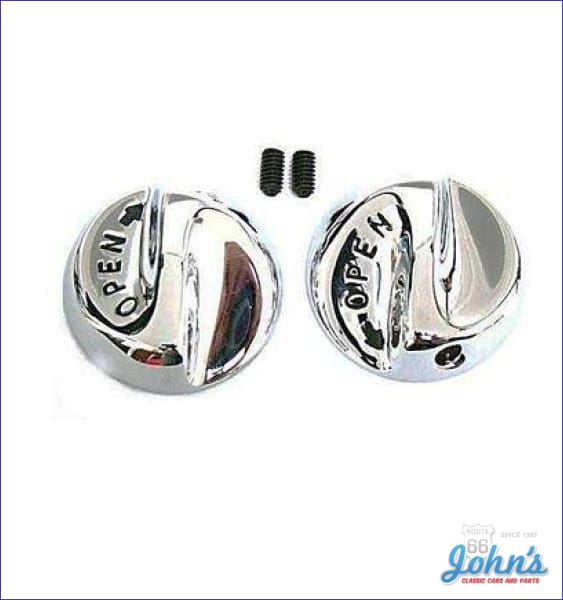 Door Lock Knobs, Pair. for Chevy II / Nova John's Classic Cars and Parts