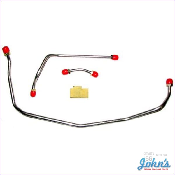 Fuel Pump to Carb Line Kit, LS6 with Short Fuel Pump Without Return Li