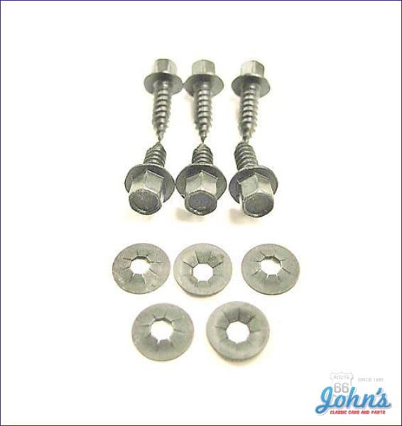 Heater Control Cable Mounting Hardware Kit without AC. 11 piece set. f