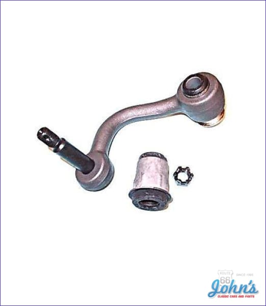 Idler Arm. Curved Design with Power Steering or Manual. for Chevy II