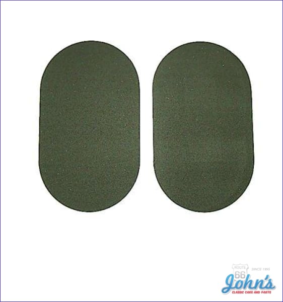 Kick Panel Vent Door Seals Pair. for Chevy II / Nova John's Classic Cars and Parts