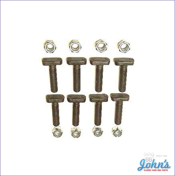 Leaf Spring Anchor Bolt Kit, Long Style With Multi Leafs Springs. 16