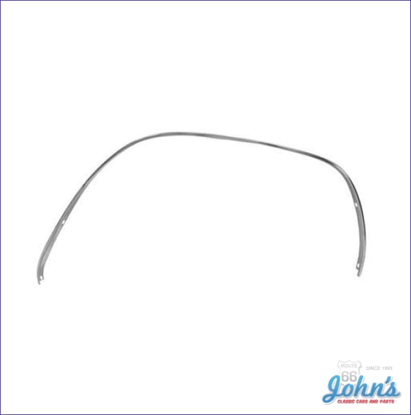 Right Front Wheel Well Molding, with hardware. for Chevy II / Nova