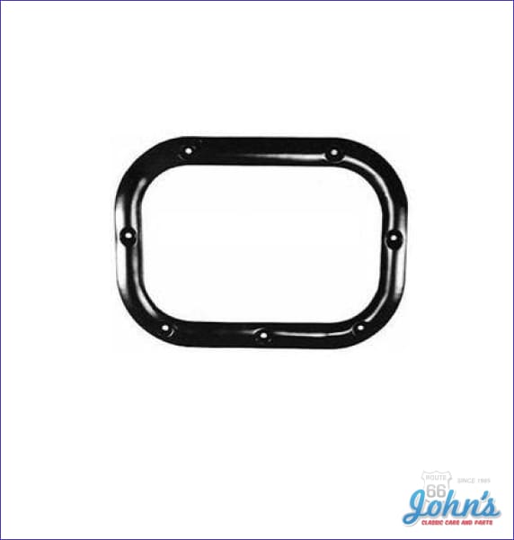 Shifter Boot Retainer 3 & 4 Speed. Black. With Console. for Chevy II