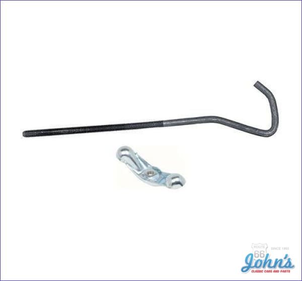 Spare Tire Hold Down Kit Rod and Wing Nut. for Camaro Chevelle El Ca