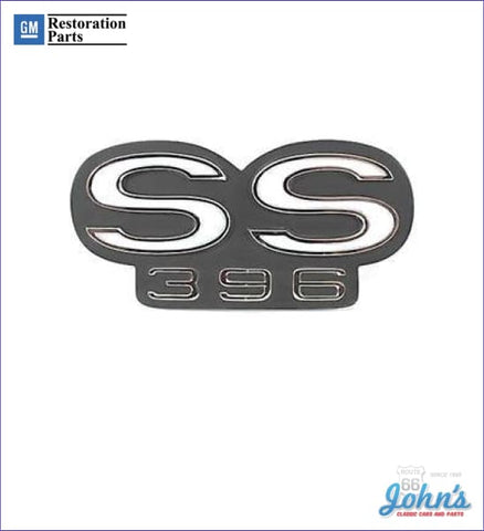Ss396 Grille Emblem. (Not Correct For El Camino But Works And Looks Great). Gm Licensed
