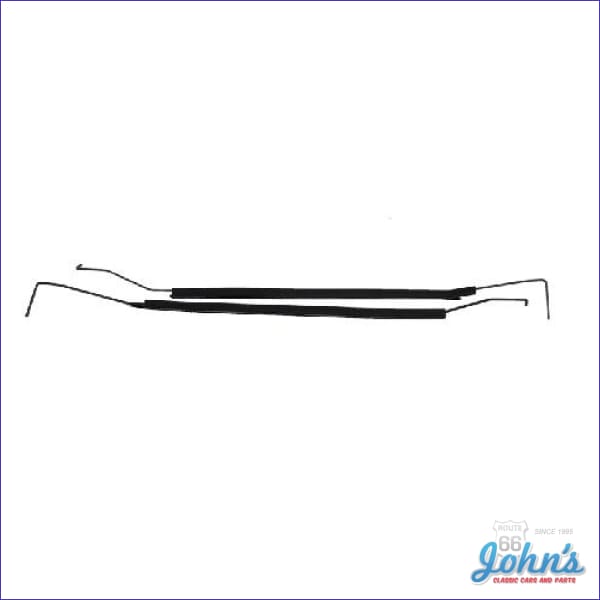 Trunk Lid Torsion Bars For Cars with Rear Spoiler Pair for Camaro