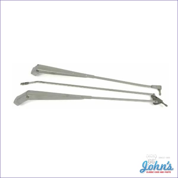 Wiper Arms only, with hidden wipers. PAIR for Chevelle El Camino John