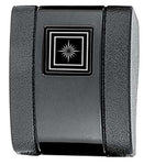 Seat Belt Buckle Cover with Black and Silver STAR BURST Decal- 1st Design- Each GM Licensed Reproduction