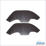 A-Arm Dust Shields For Cars With Steel Inner Fenders Pair Includes Staples A