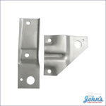 Ac Condenser Mounting Brackets To Radiator Support. Pair. A