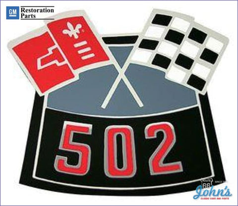 Air Cleaner Decal 502 Cross Flags A F2 F1 X