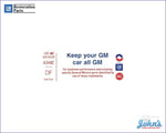 Air Cleaner Service Instructions Decal 350 2Bbl. Keep Your Gm Car All X F2
