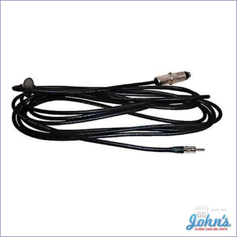 Antenna Cable With Body Rear Mount- Telescopic X F1