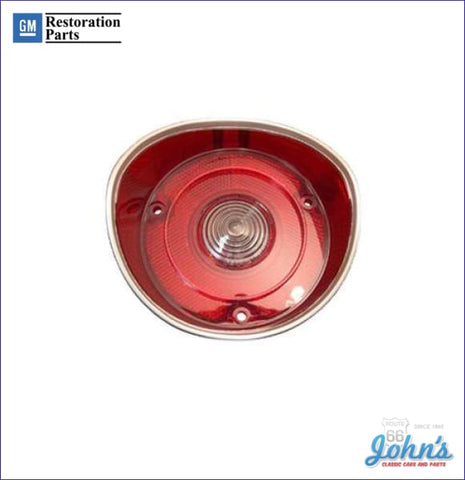 Backup Light Lens Without Chrome Trim Rh Ea Gm Licensed Reproduction A
