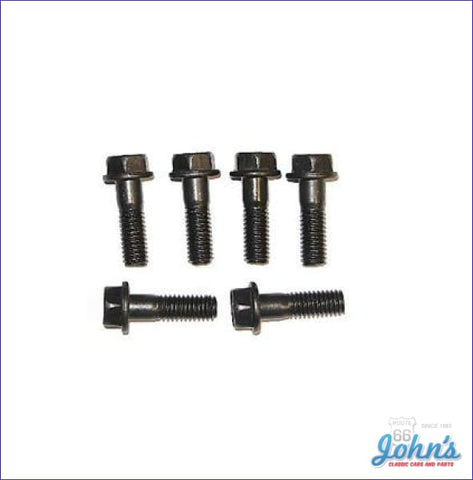 Bellhousing To Engine Bolt Kit 6Pc Correct Style Automatic Or Manual Transmission A F2 X F1
