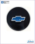 Blue Bowtie Plastic Steering Wheel Horn Shroud Emblem. Gm Licensed Reproduction. X F1