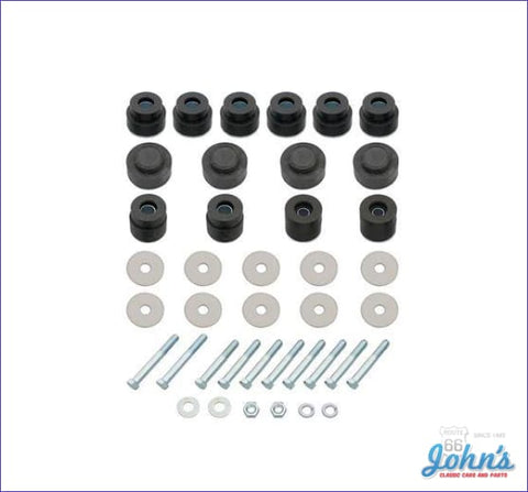 Body Bushing & Radiator Support Kit Coupe With All Hardware A