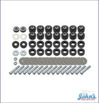 Body Bushing & Radiator Support Kit. With All Hardware. A