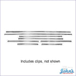 Body Side Molding Kit 8Pc With Clips. (Os1) A