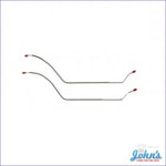 Brake Lines Rear Disc Conversion - Stainless Steel- Pair A