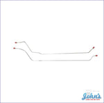 Brake Lines Rear Drum- Oe Steel- Pair A