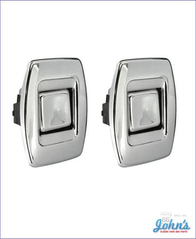Bucket Seat Back Release Button Assembly- Pair A X