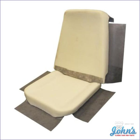 Bucket Seat Foam Correct Style With Cloth Flaps-Each (Os1) A