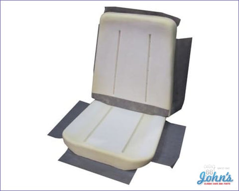 Bucket Seat Foam - Correct Style With Cloth Flaps. One Seat. (Os1) X