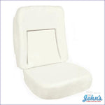 Bucket Seat Foam With Deluxe Interior For Cars Springs Attached To The Back Frame Each. (Os1) F1