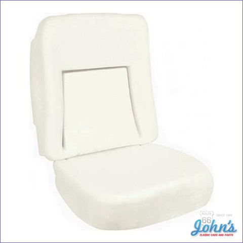 Bucket Seat Foam With Deluxe Interior For Cars Springs Attached To The Back Frame Each. (Os1) F1