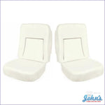 Bucket Seat Foam With Deluxe Interior For Cars Springs Attached To The Back Frames Pair. (Os2) F1