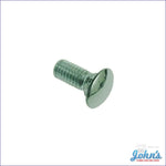 Bumper Bolt - Each. Small Chrome Capped Head. F2