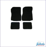 Carpet Floor Mats Front And Rear. Custom Fit Set Of 4. (Os1) A