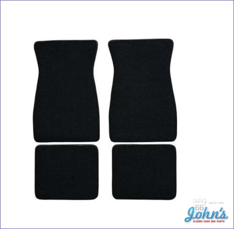 Carpet Floor Mats Front And Rear. Custom Fit Set Of 4. (Os1) F2