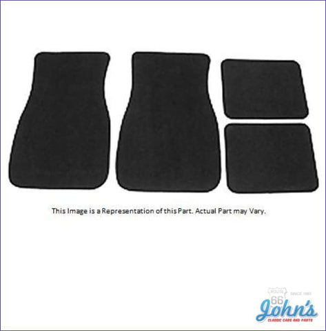 Carpet Floor Mats Front And Rear. Custom Fit Set Of 4. (Os1) X