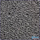Carpet Floor Mats Front. Custom Fit Pair. (Os1) Chevelle / Gunmetal Gray A