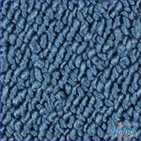 Carpet Floor Mats Front. Custom Fit Pair. (Os1) Chevelle / Light Blue A