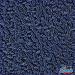 Carpet Floor Mats Front. Custom Fit Pair. (Os1) Chevelle / Midnight Blue A