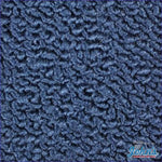 Carpet Floor Mats Front. Custom Fit Pair. (Os1) Chevelle / Sky Blue A