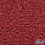 Carpet Kit For 2Door All Except Cars With 4 Speed Bench Seat (Os2) Chevelle 1964 / Maroon A