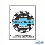 Chevrolet Special Equipment Parts And Modifications Manual A