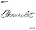 Chevrolet Trunk Lid Emblem. Gm Licensed Reproduction. F1