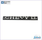 Chevy Ii Grille Emblem Gm Licensed Reproduction X