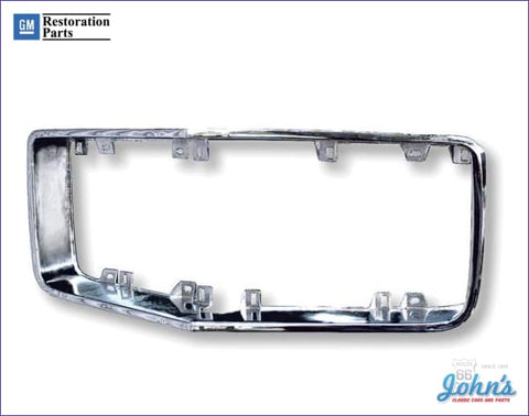 Chrome Grille Filler - Rally Sport Gm Licensed Reproduction F2