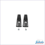 Coat Hooks Black Pair A F2 X F1