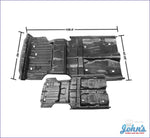 Complete Floor And Trunk Pan With Rockers Braces (Truck) A